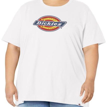 Dickies Size Women's Plus Heavyweight Logo T-Shirt