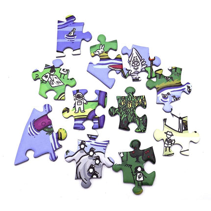 Magic Puzzle Company The Happy Isles • 1000-Piece Jigsaw Puzzle from The • Series One
