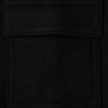 The Children's Place Baby Boys' and Toddler Fleece Jogger Pants, Black Cargo, 2T
