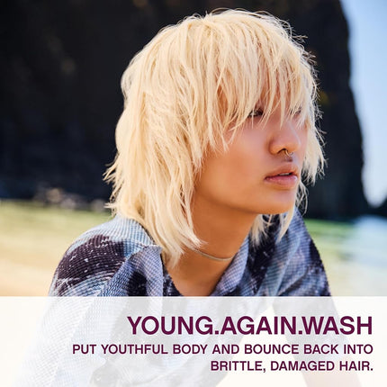 KEVIN.MURPHY YOUNG.AGAIN.WASH Moisturising Shampoo, Dry Damaged Hair, 250ml