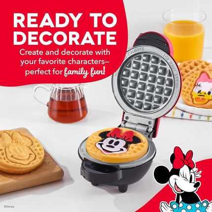Disney | DASH Removable Cermaic Waffle Plates 2-Pack for the MultiMaker® Mini Maker System (Minnie & Daisy)