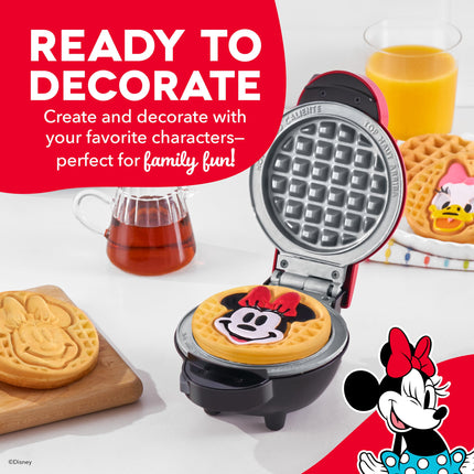 Disney | DASH Removable Cermaic Waffle Plates 2-Pack for the MultiMaker® Mini Maker System (Minnie & Daisy)
