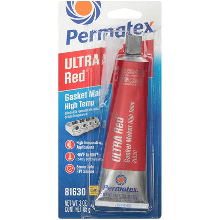 Permatex 81630 Ultra Red High Temperature Gasket M