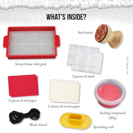 Thames & Kosmos Harry Potter Magic Letters & Seals Craft Kit | Create Parchment Scrolls, Tom Riddle’s Diary & Howler | DIY Stationery for Kids & Adults | Ages 8+ | Great Gift for Harry Potter Fans