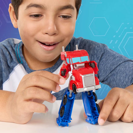 Transformers EarthSpark Optimus Prime Battle Trailer Playset