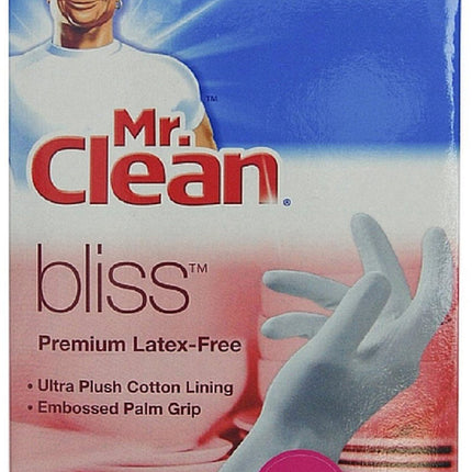 Mr. Clean Bliss Premium Latex-Free Gloves, Medium 