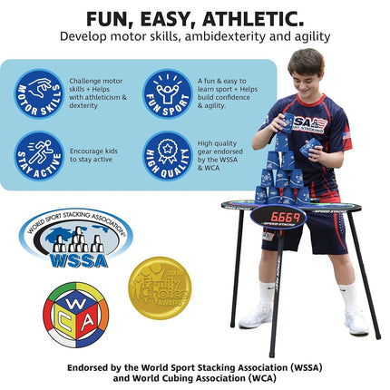 Speed Stacks | G5 Timer | Endorsed by Sport Stacking and Cubing associations | Accuracy to 0.001 Seconds, Batteries Included