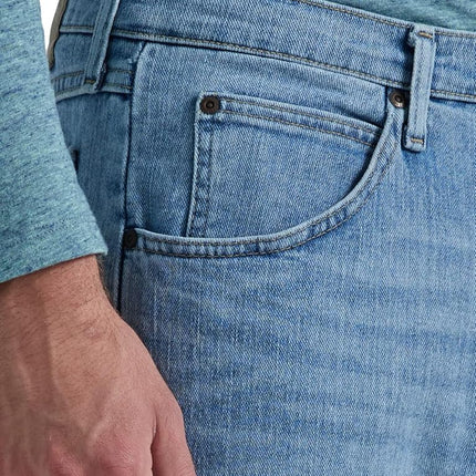 Wrangler Authentics Men's Authentics Big & Tall Classic Relaxed Fit Jean, Stonewash Light Flex, 33W / 32L