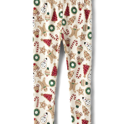 Gymboree Leggings de fête pour fille et enfant, pain d'épices, 2T