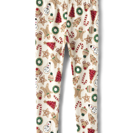 Gymboree Girls' and Toddler All Holiday Leggings, 