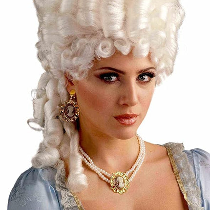 Perruque Marie Antoinette pour femme de Forum Novelties, accessoire de costume pour adulte, blond platine, taille unique