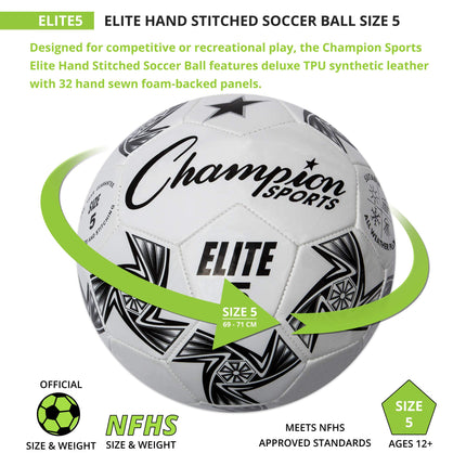Champion Sports ELITE5 Elite Ball, Size 5