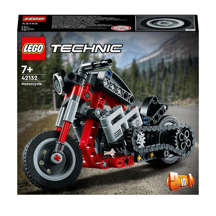 LEGO Technic Motorcycle 42132 Model Building Kit; 
