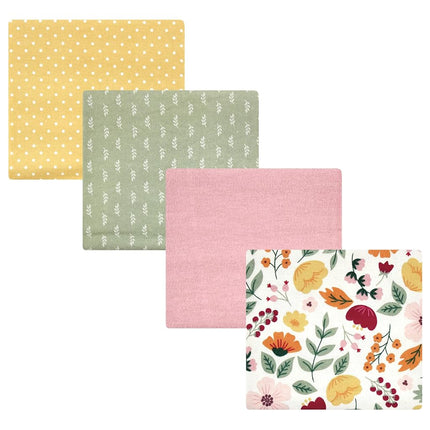Hudson Baby Unisex Baby Cotton Flannel Receiving B