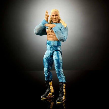 Mattel WWE Elite Action Figure & Accessories, Series #110 Elton Prince 6-inch Collectible with 25 Articulation Points & Swappable Hands