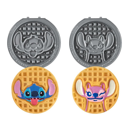 Disney | DASH Removable Ceramic Waffle Plates 2-Pack for the MultiMaker® Mini Maker System (Stitch & Angel)