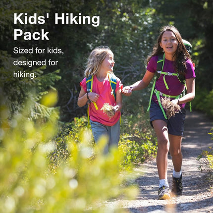 Osprey Unisex Kid's Hiking Backpack with Hydraulics Reservoir, Green Canopy, One Size, Hiking Backpack With Hydraulics Reservoir
