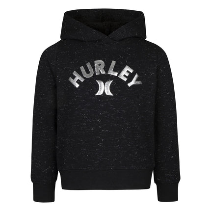 Hurley Girls' One and Only Pullover Hoodie, Black/