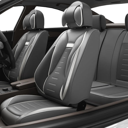 SLARY 5PCS Angel Wings Front and Back Car Seat Cov