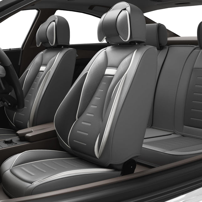SLARY 5PCS Angel Wings Front and Back Car Seat Cov