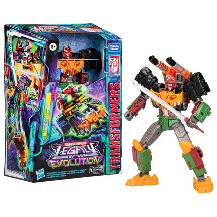 Transformers Legacy Evolution Voyager Class Figura de acción de Bludgeon del Universo de Cómics de 18 cm para niños y niñas de 8 años en adelante