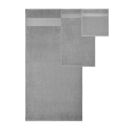 Modern Threads Allie 6-Piece 100% Cotton Towel Set – Jacquard Floral Border – Includes 2 Bath Towels, 2 Hand Towels, 2 Washcloths – Absorbent, Quick Dry, Soft & Durable – Seafoam