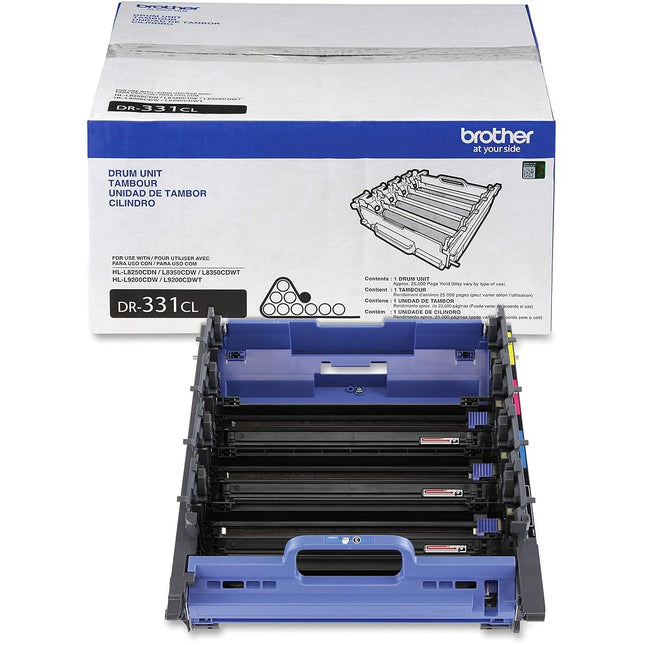 Brother DR-331CL drum - printer drums (Laser, Black, Blue, Brother HL-L8250CDN, HL-L8350CDW, HL-L8350CDWT, HL-L9200CDWT, MFC-L8600CDW, MFC-L8850CDW, MFC-L9550C)