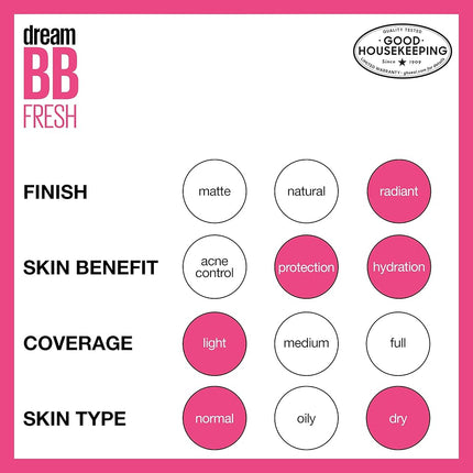 MAYBELLINE Dream Fresh BB Cream - Light 100
