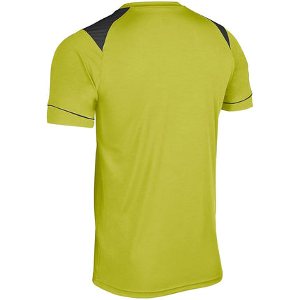 CHAMPRO Men's Attacker Adult Soccer Jersey, Optic Yellow, Black, Small