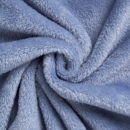 Lucky Brand Women's Bathrobe Fleece Shawl Collar Belted Robe with Hood, Blue, X-Large
