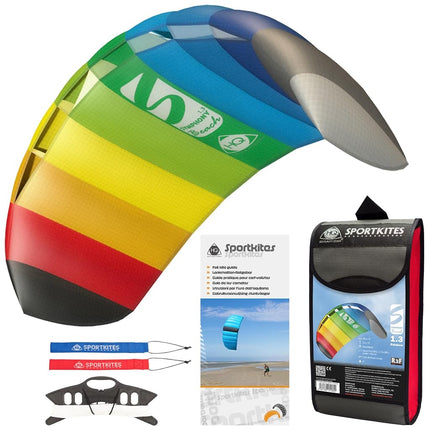 HQ Kites Symphony Beach III 1.3 Stunt Kite 51" Dua