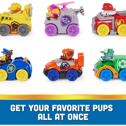 Paw Patrol: Pup Squad Racers, 6-Piece Vehicle Gift Set, Kids’ Toys for Boys and Girls Aged 3 and Up