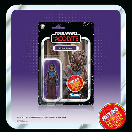 Star Wars Retro Collection The Acolyte Multipack, 9.5-cm Action Figure 6-Pack