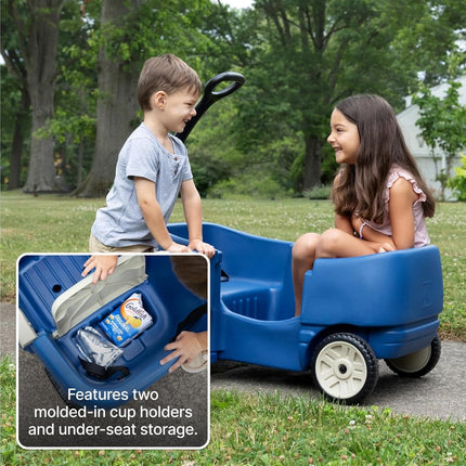 Step2 Wagon for Two Plus Blue - 708300