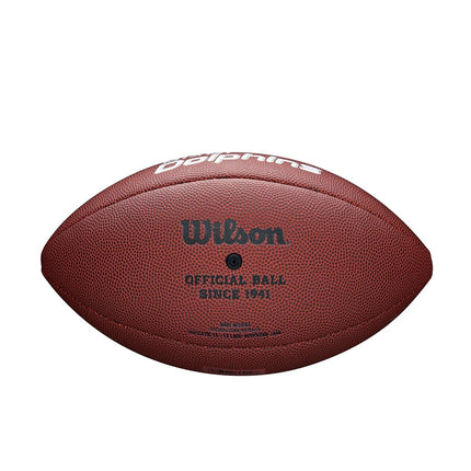Wilson American Football NFL TEAM LOGO, Official Size, Blended Leather