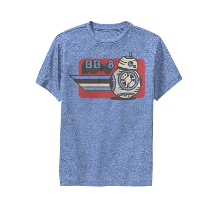 Camiseta para niños de STAR WARS, azul jaspeado, extragrande
