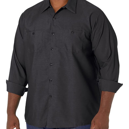 Red Kap Men's Industrial Work Shirt, Regular Fit, 