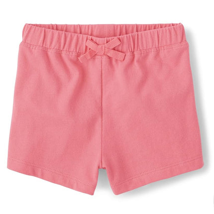 The Children's Place Short pour bébés et tout-petits filles, taille élastique, couleur Aube du désert, 18-24 mois