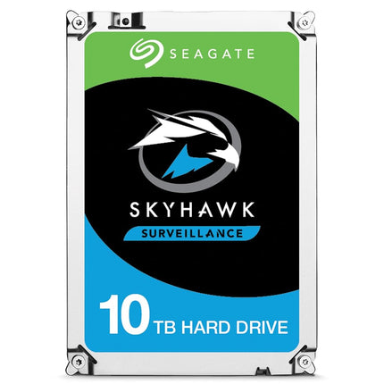 Seagate 3.5 Inch 10 TB SkyHawk AI Internal Hard Disk Drive - Silver