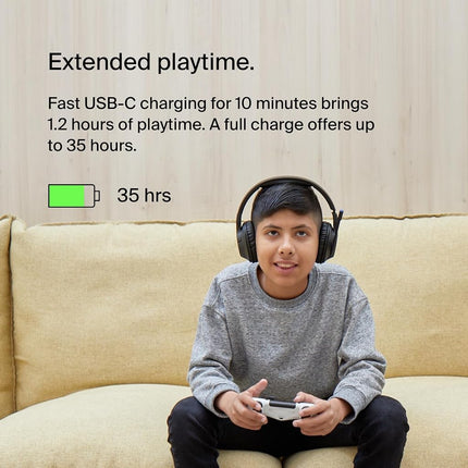 Belkin SoundForm Inspire Wireless Over-Ear Headset for Kids, On-Ear Headphones for Girls and Boys, Online Learning, & Travel with Built-In Microphone - Compatible with iPhone, iPad, Galaxy, and More