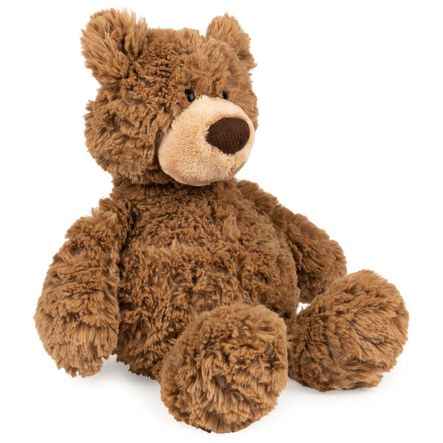 GUND 6048356 Spin Master Animal Pinchy Smiling Teddy 17", Brown
