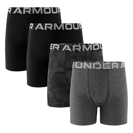 Under Armour boys Ua 4pk Camo Cotton Boxer Set Und
