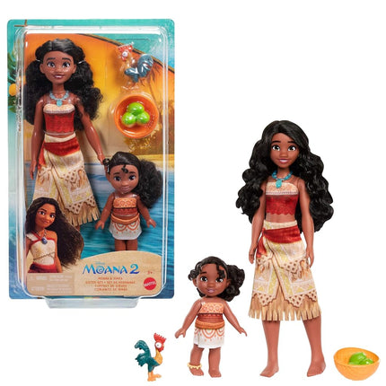 Mattel Disney Moana 2 Sister Set w/ 2 Fashion Dolls & Accessories