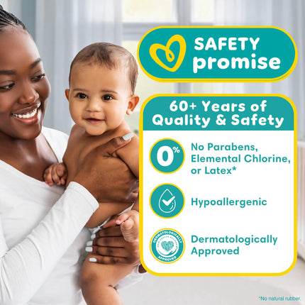 Pampers Baby-Dry Disposable Diapers Size 1, 120 Count, SUPER