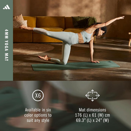 adidas 4 mm Yoga Mat