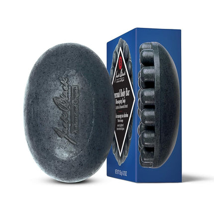 Jack Black Charcoal Body Bar Massaging Soap, 140ml