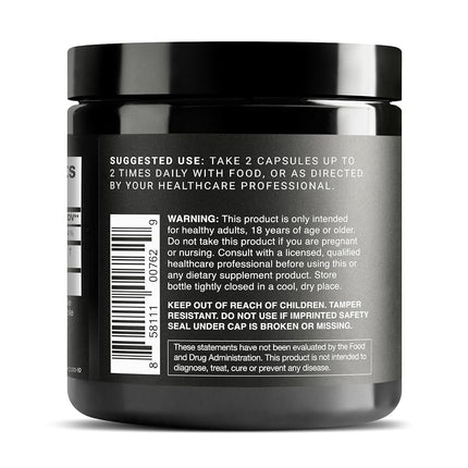 Ultra High Purity Alpha GPC Capsules - 600mg Concentrated Formula - 99%+ Pharmaceutical Grade for Enhanced Absorption - Naturally Supports Brain Function - 120 Capsules Alpha GPC Supplement