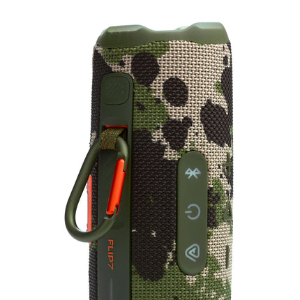 JBL Flip 7, altavoz Bluetooth inalámbrico portátil, Squad