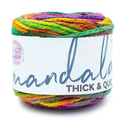 Lion Brand Yarn Mandala Thick & Quick Multicolor B