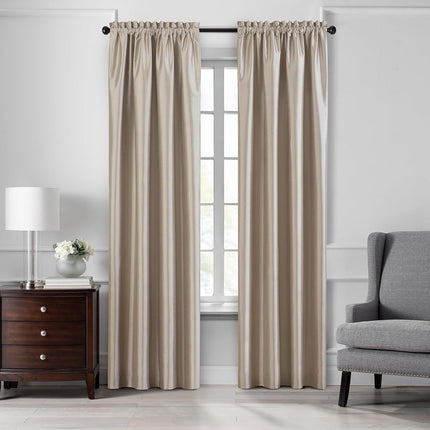 Threadmade Elrene Home Fashions Colette Faux Silk 